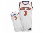 New York Knicks #3 Tim Hardaway Jr. Authentic White Home NBA Jersey