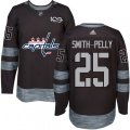 Washington Capitals #25 Devante Smith-Pelly Authentic Black 1917-2017 100th Anniversary NHL Jersey