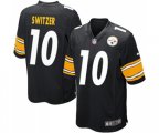 Pittsburgh Steelers #10 Ryan Switzer Game Black Team Color Football Jersey