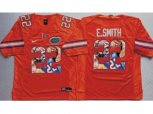 Florida Gators #22 Emmitt Smith Orange Player Fashion Stitched NCAA Jerse