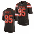 Cleveland Browns #95 Myles Garrett Stitched Nike 2018 Brown Vapor Player Limited Jersey