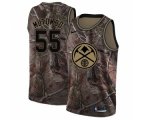 Denver Nuggets #55 Dikembe Mutombo Swingman Camo Realtree Collection NBA Jersey