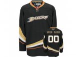 Anaheim Ducks Customized Premier Black Home Hockey Jersey