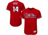 Philadelphia Phillies #14 Pete Rose Red Flexbase Authentic Collection Stitched MLB Jersey
