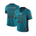 Jacksonville Jaguars #97 Malik Jackson Limited Teal Green Rush Drift Fashion NFL Jersey