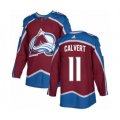 Colorado Avalanche #11 Matt Calvert Premier Burgundy Red Home NHL Jersey