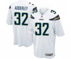 Los Angeles Chargers #32 Nasir Adderley Game White Football Jersey