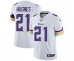 Minnesota Vikings #21 Mike Hughes White Vapor Untouchable Limited Player Football Jersey