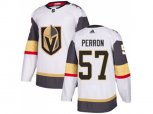 Vegas Golden Knights #57 David Perron White Road Authentic Stitched NHL Jersey