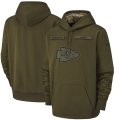 NFL Kansas City Chiefs Nike Olive Salute to Service Pullover Hoodie