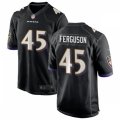Baltimore Ravens #45 Jaylon Ferguson Nike Black Vapor Limited Player Jersey