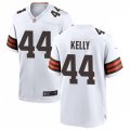 Cleveland Browns Retired Player #44 Leroy Kelly Nike White Away Vapor Limited Jersey