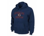 Chicago Bears Heart & Soul Pullover Hoodie D.Blue