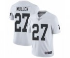 Oakland Raiders #27 Trayvon Mullen White Vapor Untouchable Limited Player Football Jersey