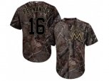 Miami Marlins #16 Jose Fernandez Camo Realtree Collection Cool Base Stitched MLB Jersey