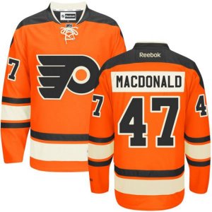 Philadelphia Flyers #47 Andrew MacDonald Premier Orange New Third NHL Jersey