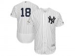 New York Yankees #18 Didi Gregorius White FlexBase Jersey