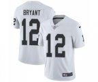 Oakland Raiders #12 Martavis Bryant White Vapor Untouchable Limited Player Football Jersey