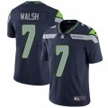 Seattle Seahawks #7 Blair Walsh Steel Blue Team Color Vapor Untouchable Limited Player NFL Jersey