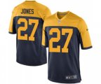 Green Bay Packers #27 Josh Jones Game Navy Blue Alternate Football Jersey