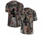 New York Jets #4 Lac Edwards Limited Camo Rush Realtree NFL Jersey