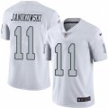 Oakland Raiders #11 Sebastian Janikowski Limited White Rush Vapor Untouchable NFL Jersey