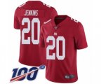New York Giants #20 Janoris Jenkins Red Limited Red Inverted Legend 100th Season Football Jersey