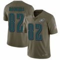 Philadelphia Eagles #82 Richard Rodgers Limited Olive 2017 Salute to Service NFL Jersey