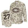 Montreal Canadiens #27 Alex Galchenyuk Premier Camouflage NHL Jersey