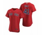 Boston Red Sox Chris Sale Nike Red Authentic 2020 Alternate Jersey