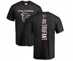 Atlanta Falcons #21 Desmond Trufant Black Backer T-Shirt