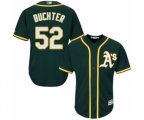 Oakland Athletics Ryan Buchter Replica Green Alternate 1 Cool Base Baseball Player Jersey
