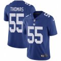 New York Giants #55 J.T. Thomas Royal Blue Team Color Vapor Untouchable Limited Player NFL Jersey