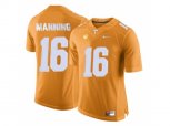 2016 Tennessee Volunteers Peyton Manning #16 College Football Limited Jersey - Orange