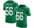 New York Jets #56 Jachai Polite Elite Green Rush Vapor Untouchable Football Jersey