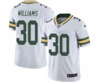 Green Bay Packers #30 Jamaal Williams White Vapor Untouchable Limited Player Football Jersey