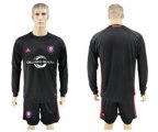 Orlando City SC Blank Black Long Sleeves Goalkeeper Soccer Club Jersey