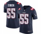 New England Patriots #55 John Simon Limited Navy Blue Rush Vapor Untouchable Football Jersey