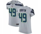 Seattle Seahawks #49 Shaquem Griffin Grey Alternate Vapor Untouchable Elite Player Football Jersey