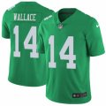 Philadelphia Eagles #14 Mike Wallace Limited Green Rush Vapor Untouchable NFL Jersey