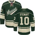 Minnesota Wild #10 Chris Stewart Premier Green Third NHL Jersey