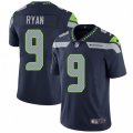 Seattle Seahawks #9 Jon Ryan Steel Blue Team Color Vapor Untouchable Limited Player NFL Jersey