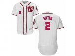 Washington Nationals #2 Adam Eaton White Flexbase Authentic Collection MLB Jersey