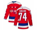 Washington Capitals #74 John Carlson Premier Red Alternate NHL Jersey