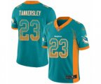 Miami Dolphins #23 Cordrea Tankersley Limited Green Rush Drift Fashion Football Jersey