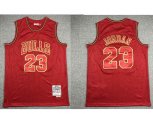 Chicago Bulls #23 Michael Jordan Red 1997-98 Hardwood Classics Soul AU Throwback Jersey