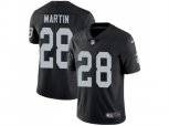 Oakland Raiders #28 Doug Martin Black Team Color Men Stitched NFL Vapor Untouchable Limited Jersey