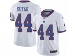 New York Giants #44 Doug Kotar Limited White Rush Vapor Untouchable NFL Jersey