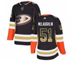 Anaheim Ducks #51 Blake McLaughlin Authentic Black Drift Fashion Hockey Jersey