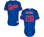 Chicago Cubs #26 Billy Williams Replica Royal Blue 1994 Turn Back The Clock Baseball Jersey